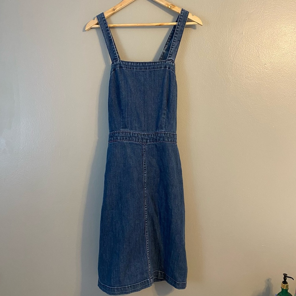 Universal Thread Denim Overall Dress
